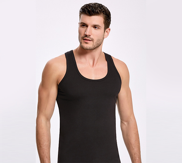 İlke 1002 Erkek Penye Atlet Siyah (6’lı Paket)