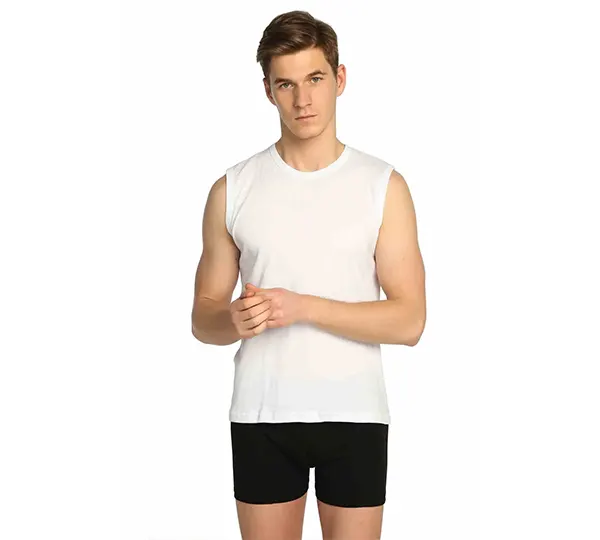 Tutku Erkek Sıfır Kol Ribana Spor Fanila 0108 (6’lı Paket)