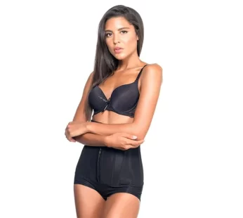 Emay 2824 Yüksek Bel Balen Agrafli Slip Lazer Kesim Korse