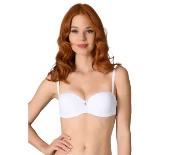 NBB 3616 Sırtı Şeffaf Desteksiz Straplez Sütyen