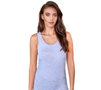 Berrak Melanj Kalın Askı Atlet 8104