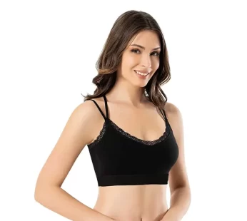 Kota Dantel Detaylı Büstiyer Yarım Atlet 6382