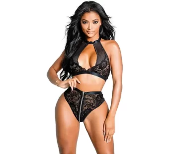 Nightlight 3391 File Detaylı Fantezi Sütyen Külot Takımı