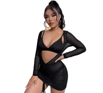 Nightlight 3445 Transparan Fantezi Elbise