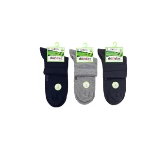 Dündar Plus Erkek Bambu Konç Patik 12’li Patik 4131