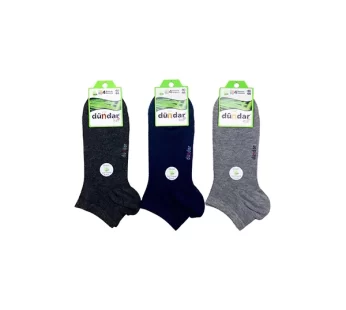 Dündar Plus Erkek Bambu Patik Çorap 12’li Paket 4605