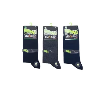 Dündar Plus Erkek Bambu Likralı Çorap 12’li Paket 5602