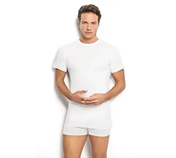 Jiber Pamuklu Sıfır Yaka Atlet 104 (6 Adet)