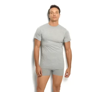 Jiber Erkek Renkli Pamuklu Sıfır Yaka Atlet 111 (6 Adet)