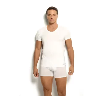 Jiber Erkek Pamuklu Modal V Yaka Atlet 251 (2 Adet)