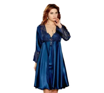 Jeremi İpek Saten Dantelli Gecelik Sabahlık 6’lı Çeyiz Takımı 481