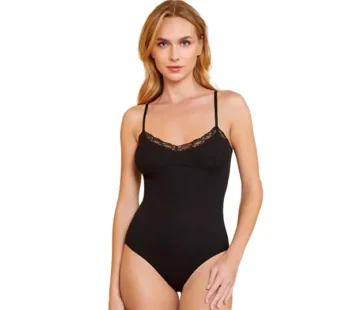 Berrak Kadın Ayar Askılı Dantelli Kancalı Body 2120 (5’li Paket)