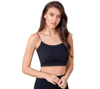 Berrak Kadın Siyah İp Askılı Yarım Atlet 8031 (3’lü Paket)