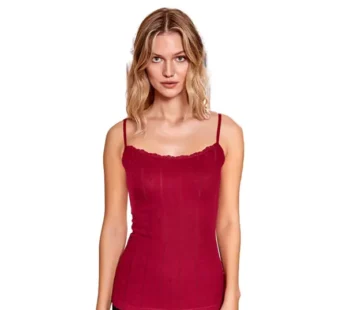 Berrak Kadın Dantelli İp Askılı Atlet 8050 (6’lı Paket)