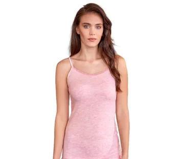 Berrak Kadın Renkli Melanj İp Askılı Atlet 8103 (6’lı Paket)