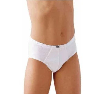 Tutku Erkek Çocuk Beyaz Pamuklu Külot 0131 (12 Adet)