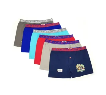 Tutku 0253 Erkek Çocuk Elastan Baskılı Boxer 0253 (12 Adet)